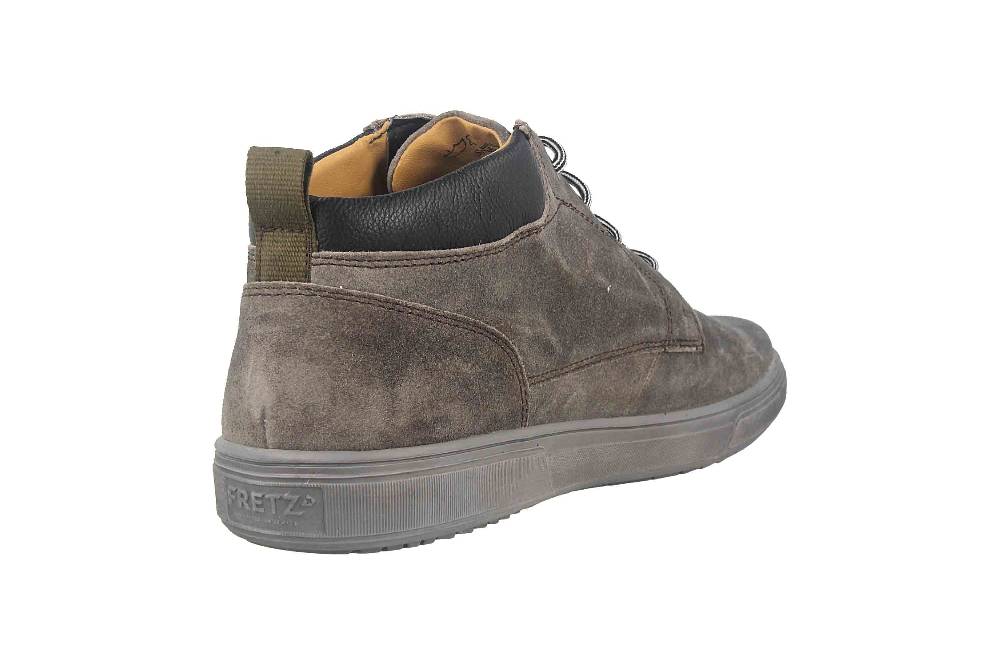 Fretz Men Montana Stiefeletten in Übergrößen Grau 4260.7419-53 große Herrenschuhe Blitzverkäufe