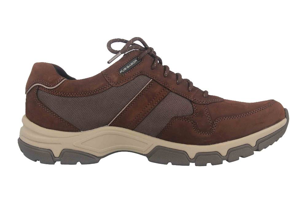 Pius Gabor Sneaker in Übergrößen Braun 0533.51.23 große Herrenschuhe Rabatt