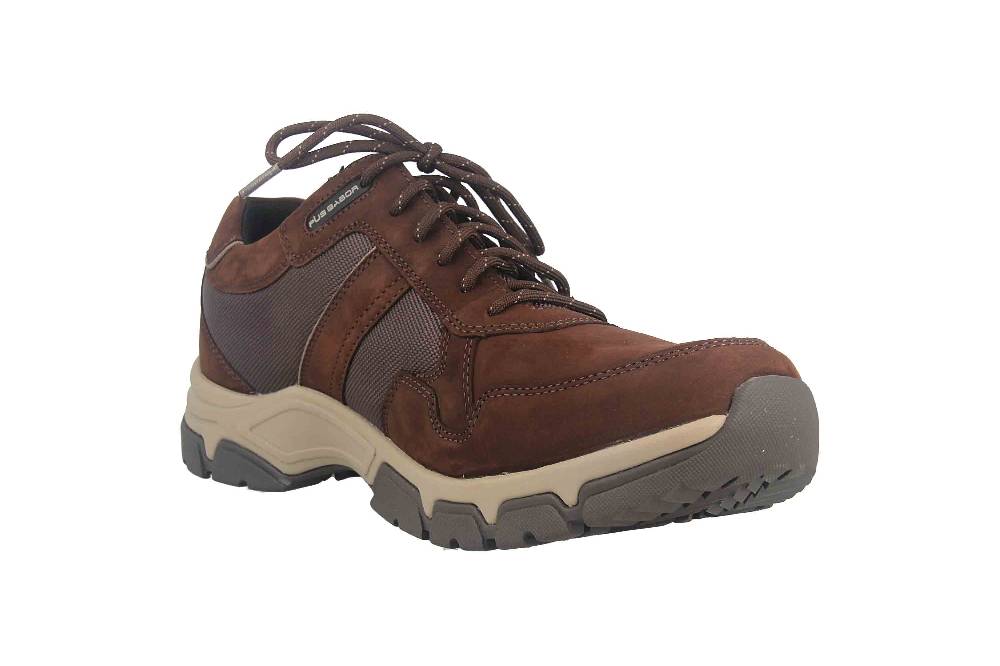 Pius Gabor Sneaker in Übergrößen Braun 0533.51.23 große Herrenschuhe Rabatt