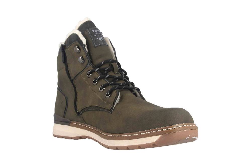 Mustang Shoes Boots in Übergrößen Grün 4141-604-770 große Herrenschuhe Versandkostenfrei