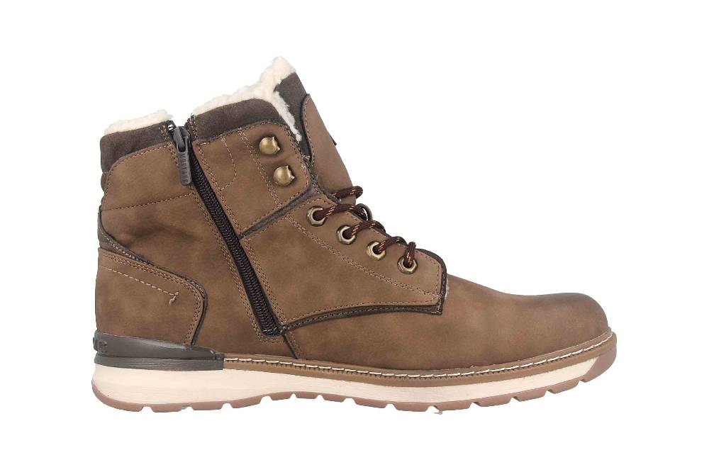 Mustang Shoes Boots in Übergrößen Braun 4141-604-3 große Herrenschuhe Großer Ausverkauf