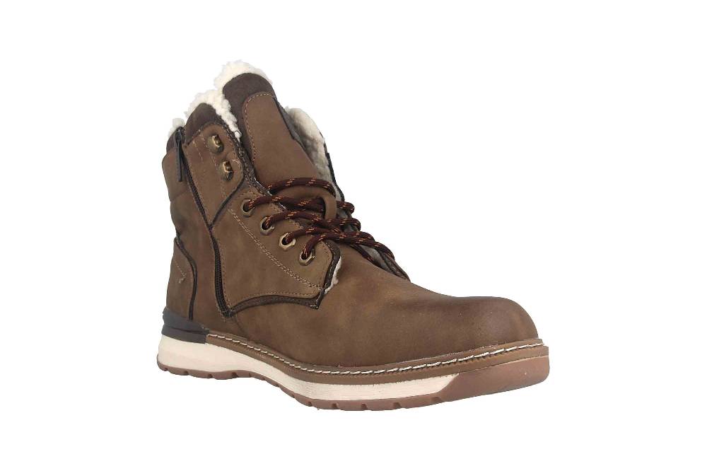 Mustang Shoes Boots in Übergrößen Braun 4141-604-3 große Herrenschuhe Großer Ausverkauf