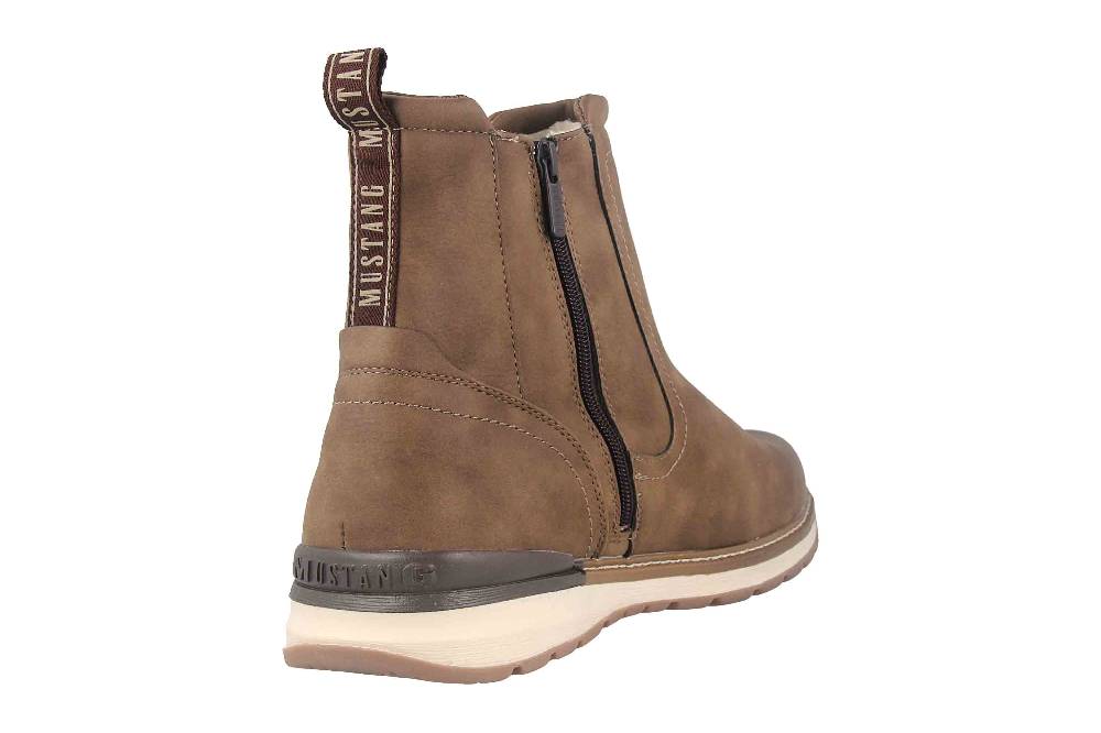 Mustang Shoes Stiefeletten in Übergrößen Braun 4141-612-308 große Herrenschuhe Flash Sale