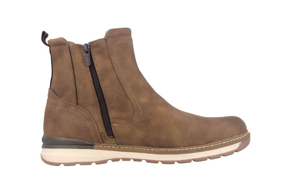 Mustang Shoes Stiefeletten in Übergrößen Braun 4141-612-308 große Herrenschuhe Flash Sale