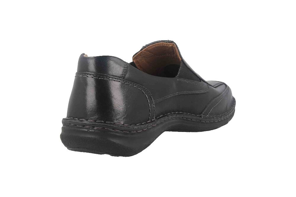 Josef Seibel Anvers 67 Halbschuhe in Übergrößen Schwarz 43621 859 100 große Herrenschuhe Exklusivangebot