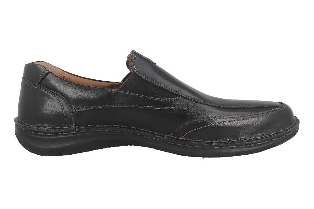 Josef Seibel Anvers 67 Halbschuhe in Übergrößen Schwarz 43621 859 100 große Herrenschuhe Exklusivangebot