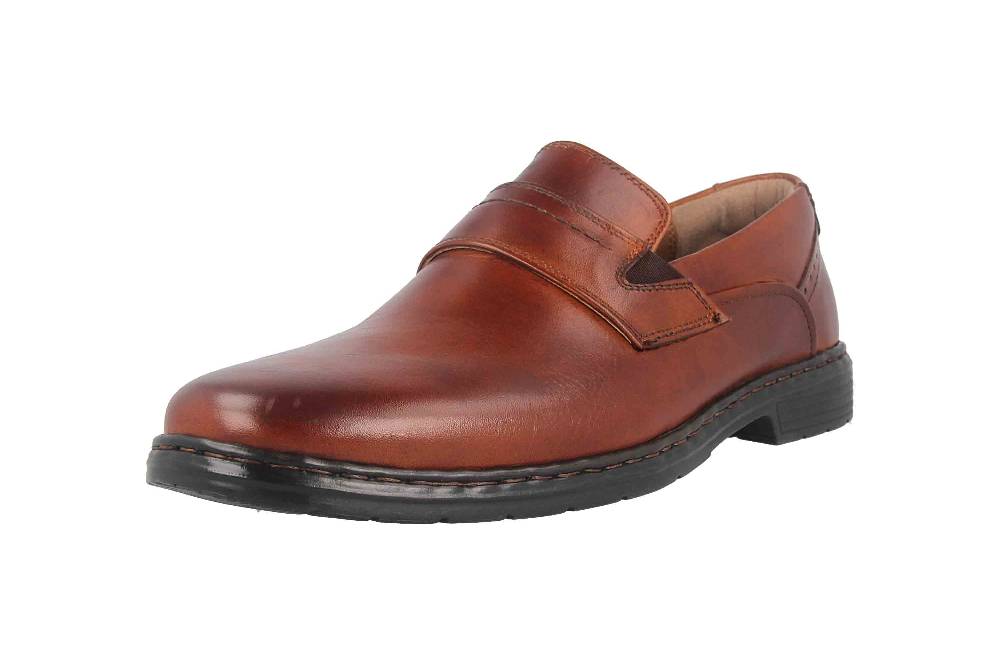Josef Seibel Alastair 15 Slipper in Übergrößen Braun 42815 859 370 große Herrenschuhe Black Friday