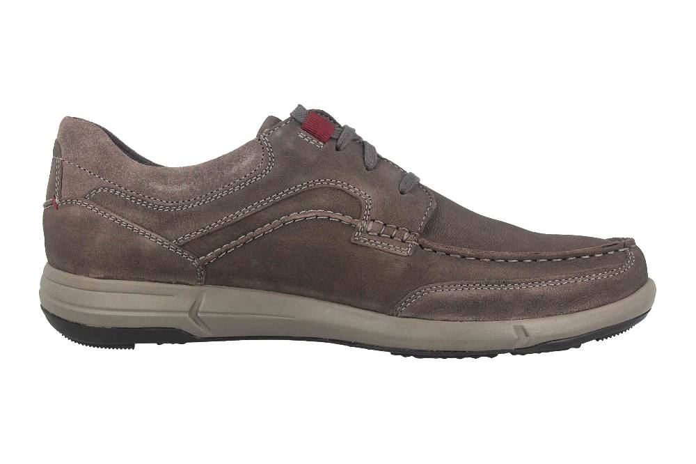 Josef Seibel Enrico 26 Halbschuhe in Übergrößen Grau 25326 TE21 741 große Herrenschuhe Weihnachtsangebot