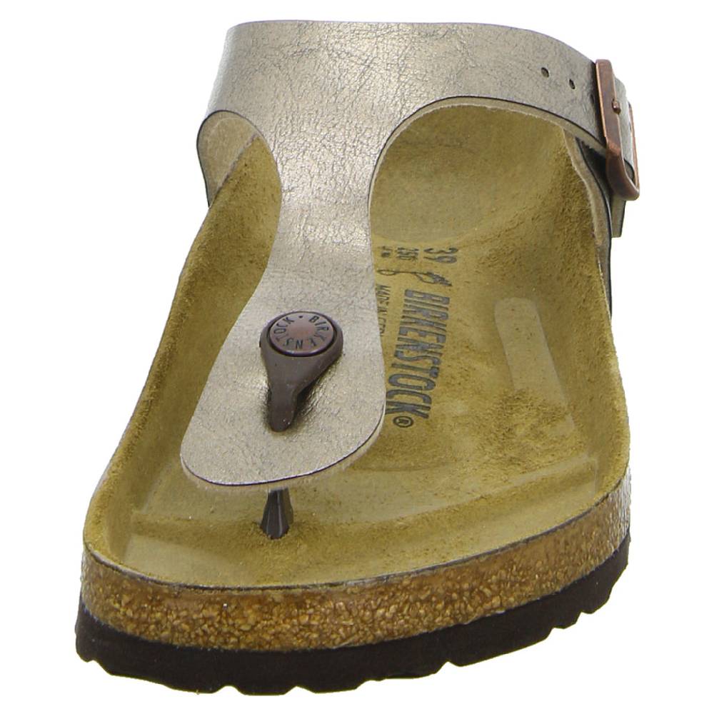 BIRKENSTOCK Bio Pantolette bis 30mm Sohlenhöhe Großer Ausverkauf