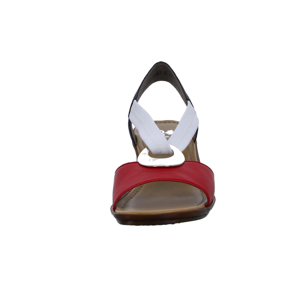 Rieker Sandalette 30-50mm Absatz Clearance-Verkauf