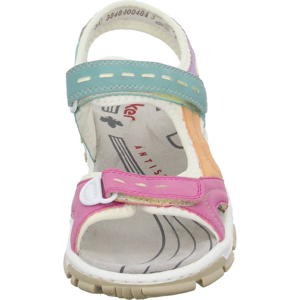 Rieker Sportliche Sandalette bis 30mm Sohlenhöhe Fabrikladen