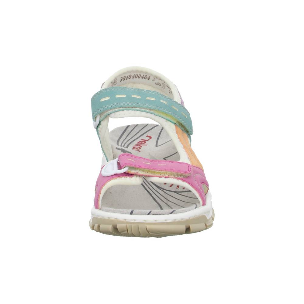 Rieker Sportliche Sandalette bis 30mm Sohlenhöhe Fabrikladen