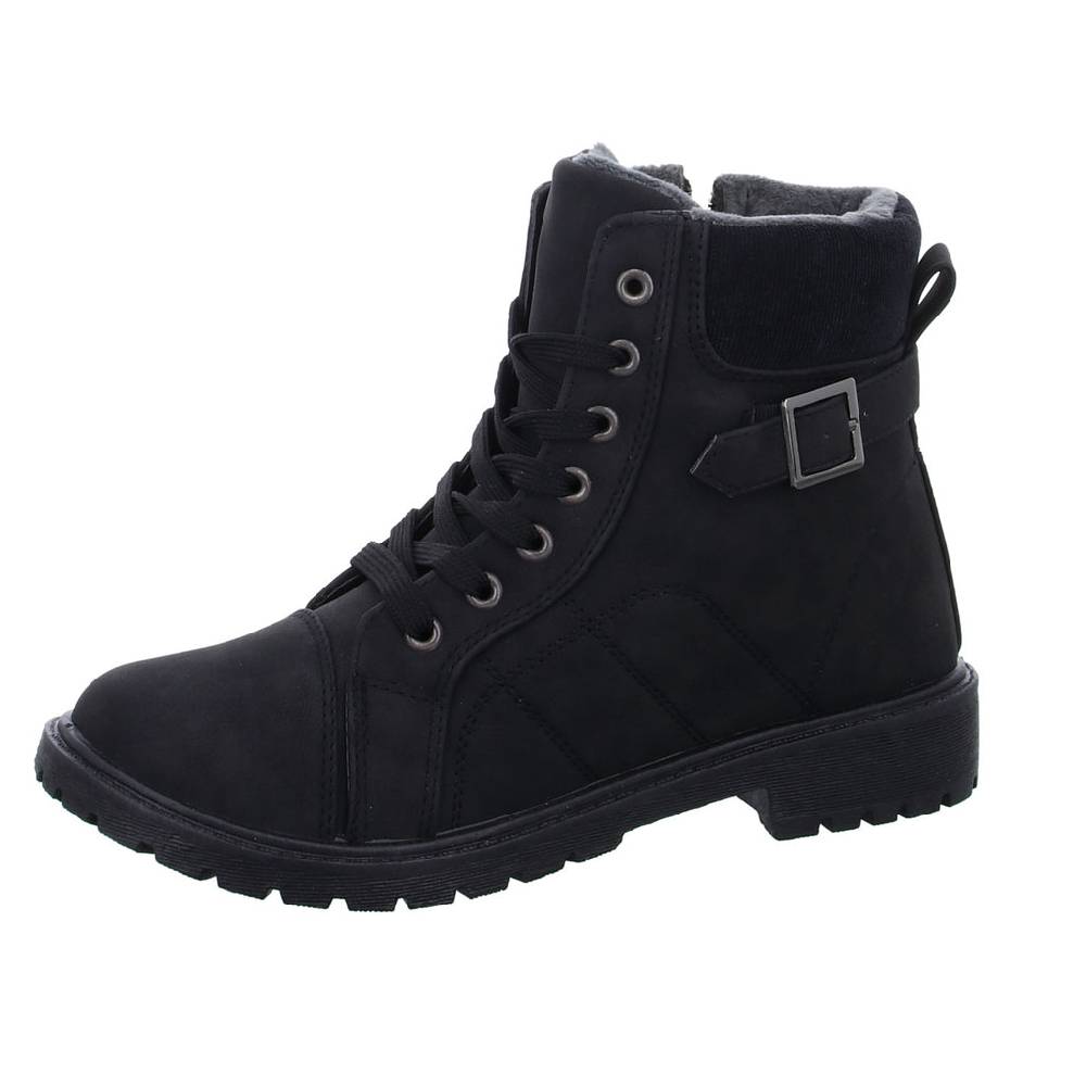 Alyssa Schnürstiefelette Warmfutter bis 35mm Absatz (casual) Bis zu 60% Rabatt