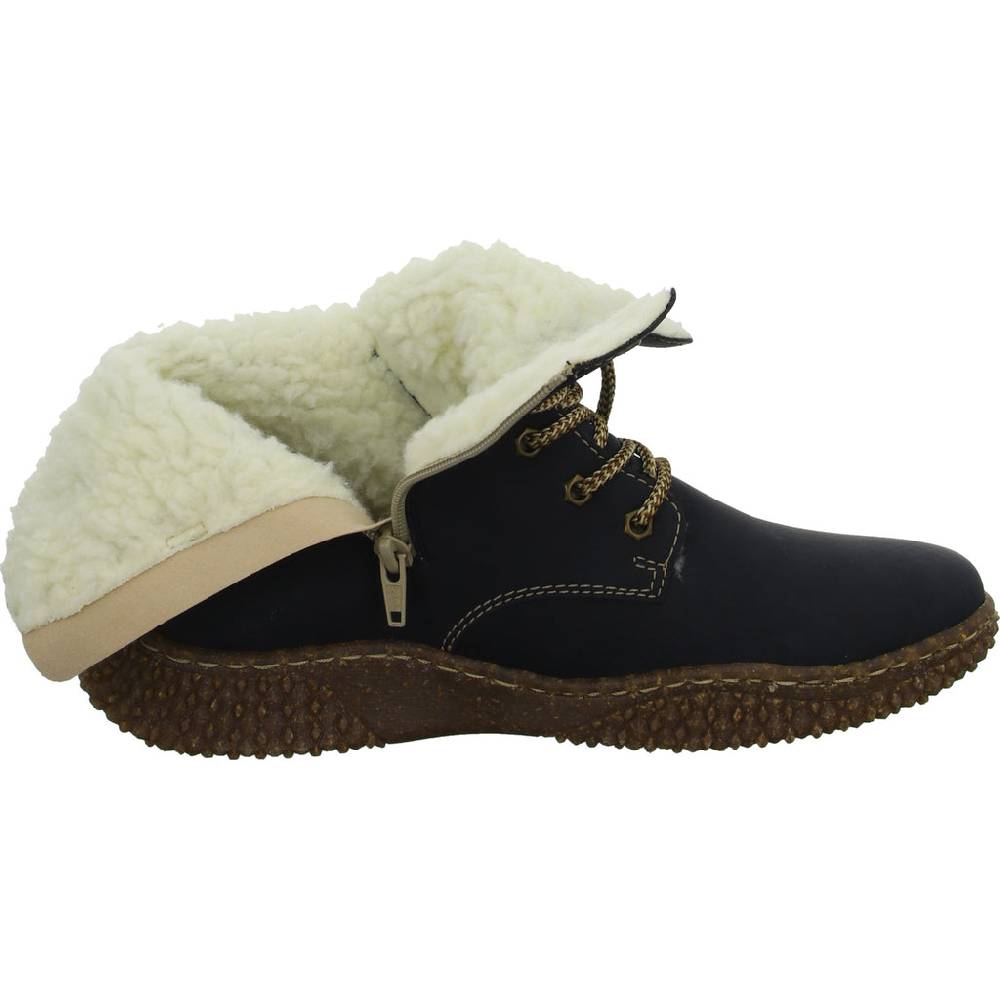 Rieker Schnürstiefelette Warmfutter bis 35mm Absatz (casual) Vierteljährliche Förderung