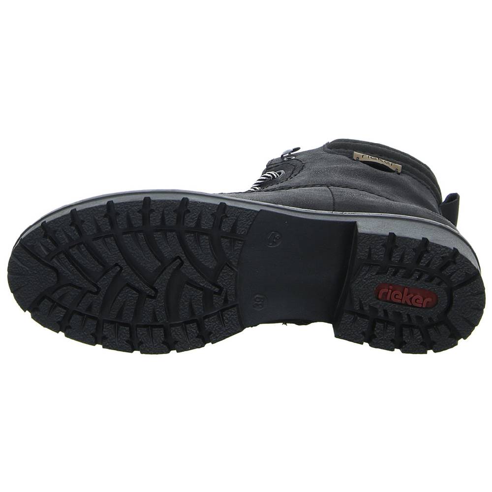 Rieker Schnürstiefelette Warmfutter bis 35mm Absatz (casual) Super Rabatt