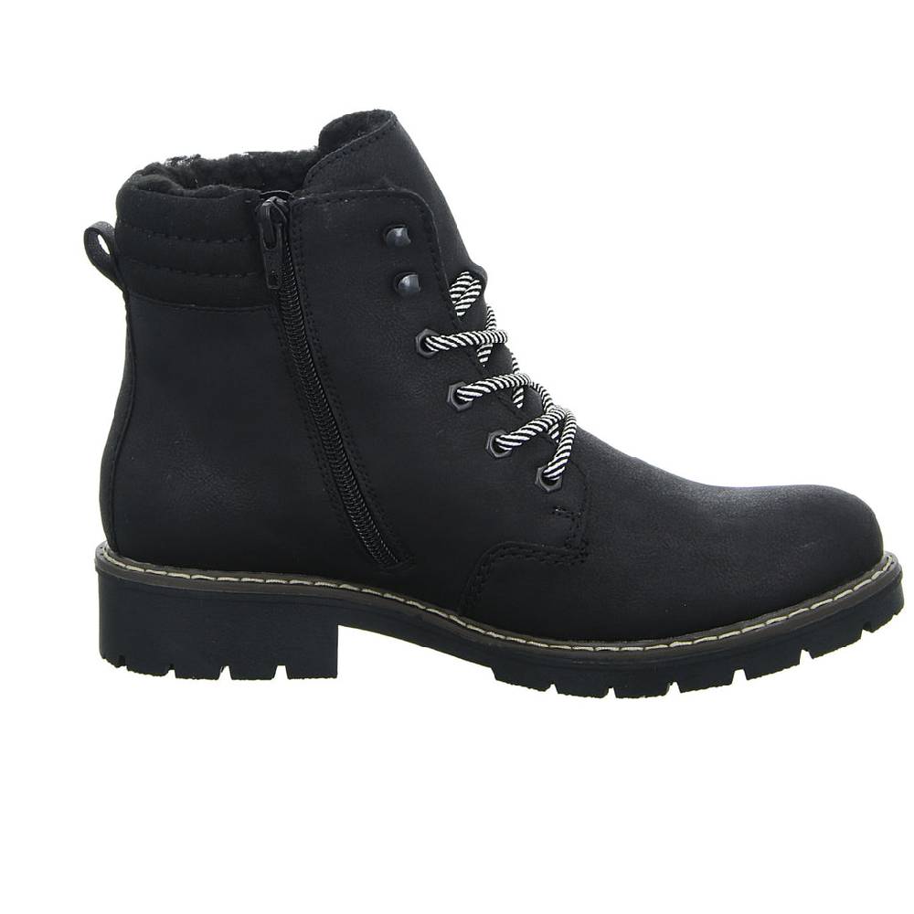 Rieker Schnürstiefelette Warmfutter bis 35mm Absatz (casual) Super Rabatt