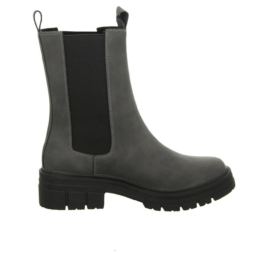BOXX Schlupf-/Reißverschlußstiefelette Warmfutter bis 35mm Absatz (casual) 50% Rabatt mit kostenlosem Versand