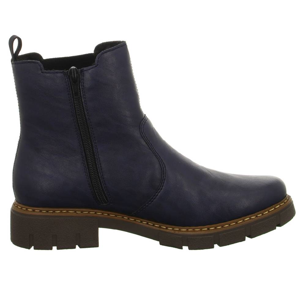 Rieker Schlupf-/Reißverschlußstiefelette Warmfutter bis 35mm Absatz (casual) Clearance-Verkauf