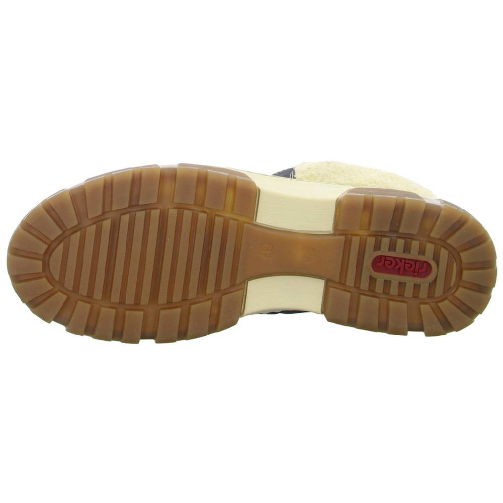 Rieker Schnürstiefelette Warmfutter bis 35mm Absatz (casual) Kostenloser Versand international