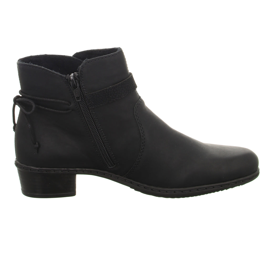 Rieker Schlupf-/Reißverschlußstiefelette Warmfutter ab 35mm Absatz Speichern exportieren