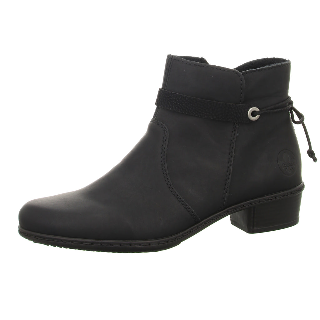 Rieker Schlupf-/Reißverschlußstiefelette Warmfutter ab 35mm Absatz Speichern exportieren