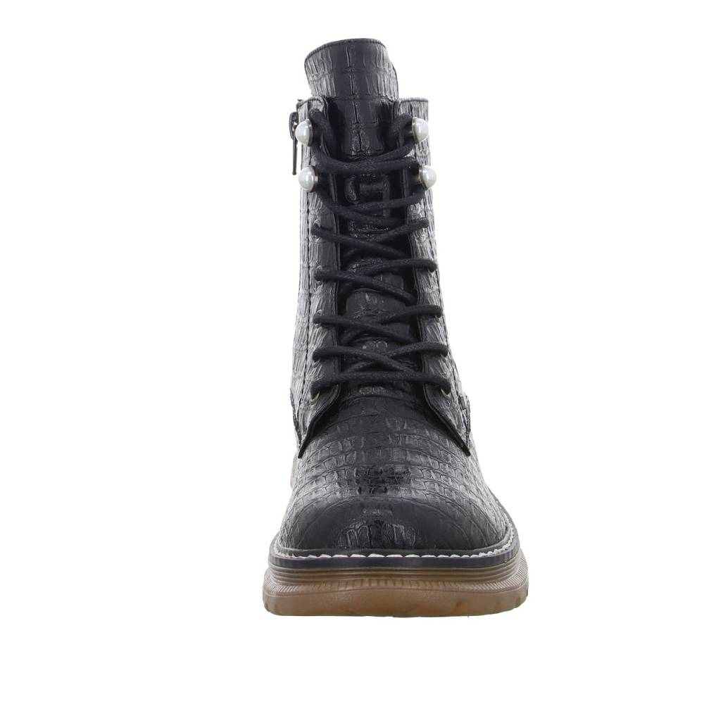 Rieker Schnürstiefelette Warmfutter bis 35mm Absatz (casual) Rabatte dieses Monats