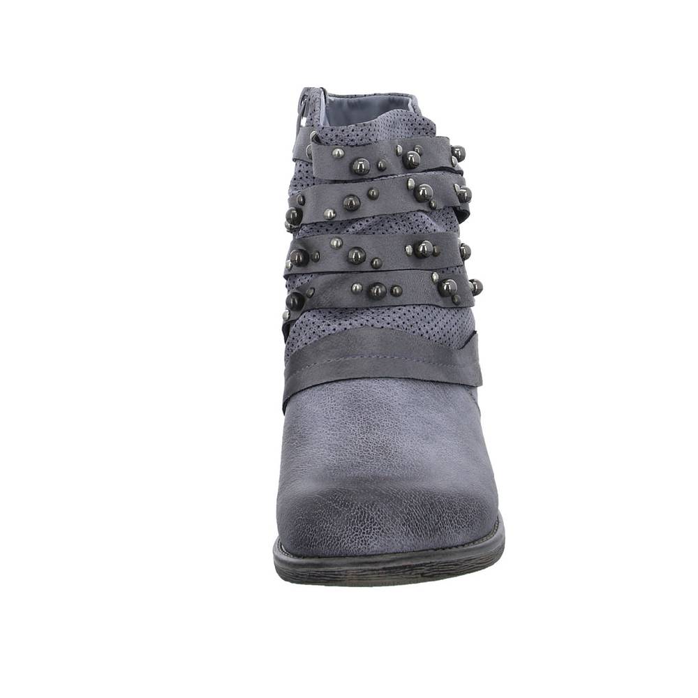 SDS Schlupf-/Reißverschlußstiefelette Warmfutter bis 35mm Absatz (casual) Schlussverkauf
