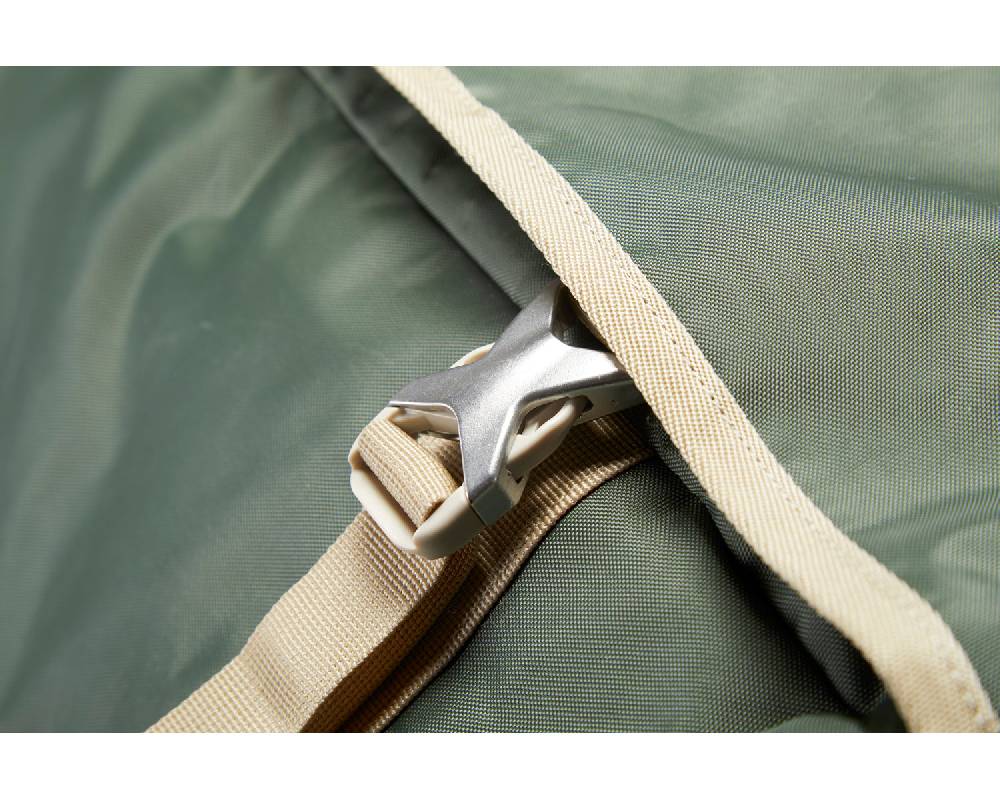 Nordisk Verran 115 Wheeled Duffel 115 L Forest Green Saisonschlussverkauf