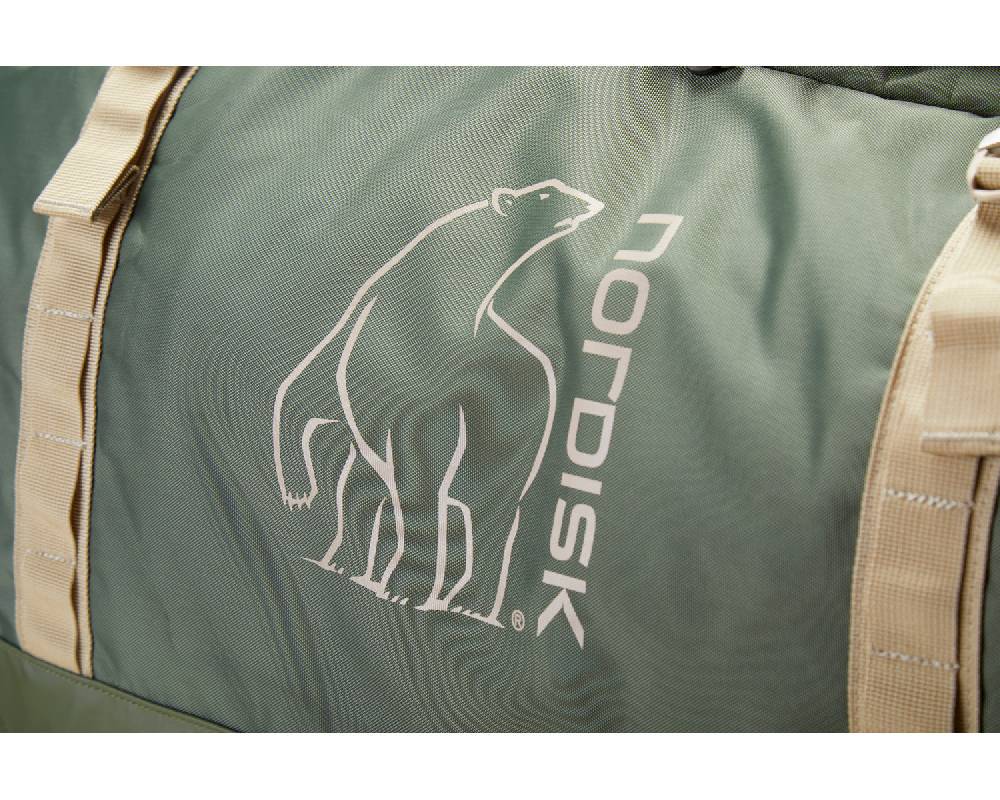 Nordisk Verran 115 Wheeled Duffel 115 L Forest Green Saisonschlussverkauf