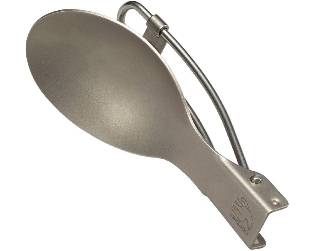 Nordisk Titanium foldable spoon Spoon Matt Silver Im Verkauf