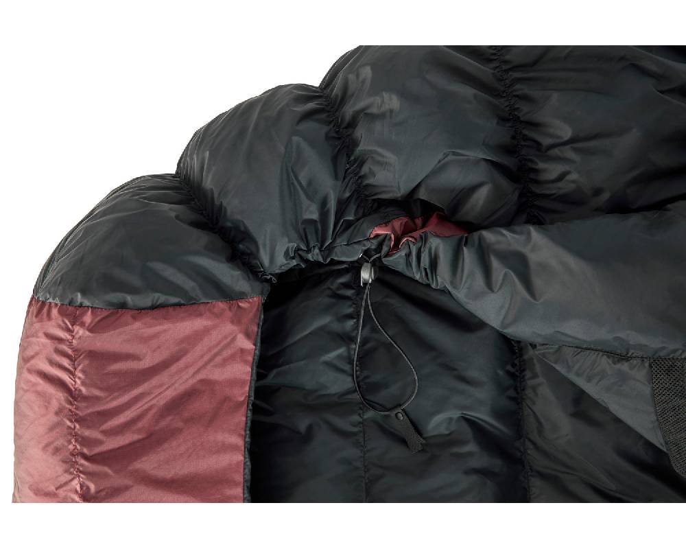 Nordisk Voyage 300 Right zip Daune (1° C) | Ribbon red Blitzverkäufe
