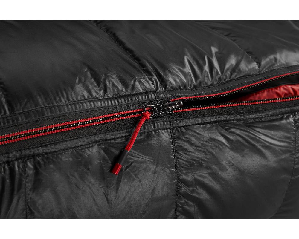 Nordisk V.I.B. 600 Left zip Daune ( -6° C) | Black Preisnachlass
