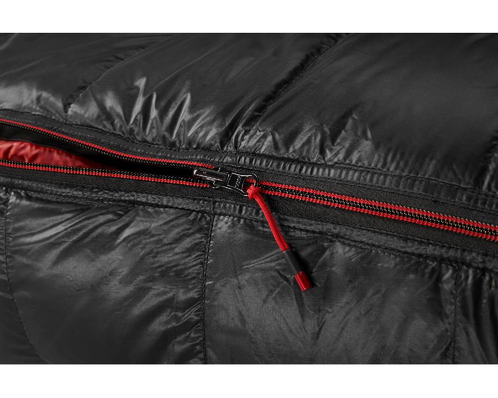 Nordisk V.I.B 600 Right zip Daune ( -6° C) | Black Saisonschlussverkauf