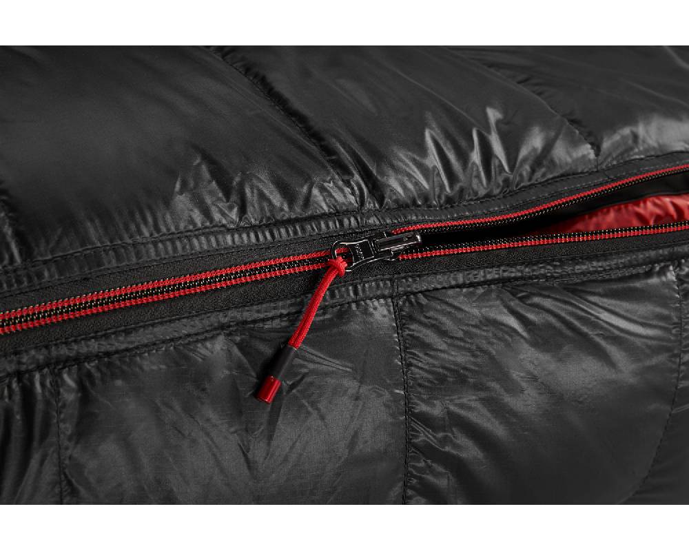 Nordisk V.I.B. 400 Left zip Daune (-2° C) | Black Black Friday