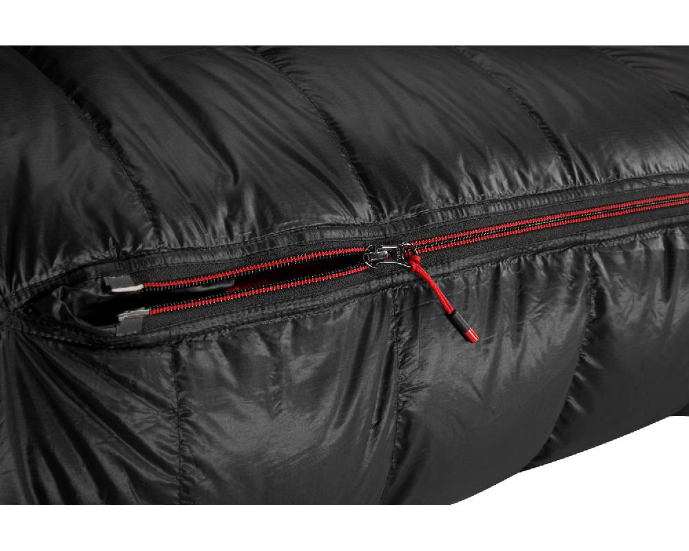 Nordisk V.I.B. 400 Left zip Daune (-2° C) | Black Black Friday