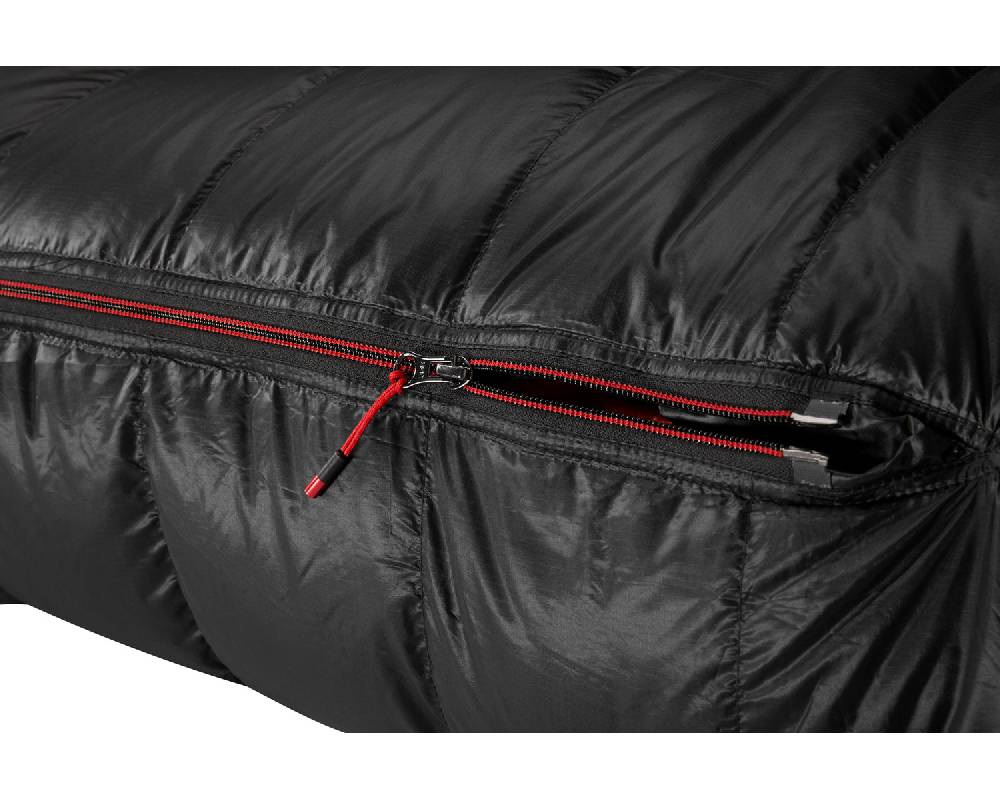 Nordisk V.I.B 400 Right zip Daune (-2° C) | Black Cyber Monday