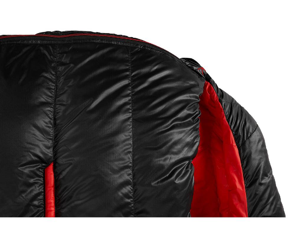 Nordisk V.I.B 250 Right zip Daune (5° C) | Black Osterangebot
