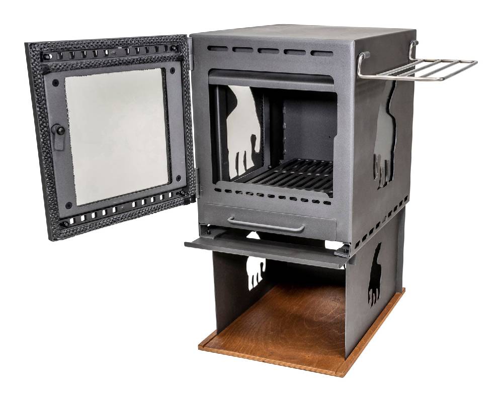 Nordisk Torden wood burner Black Räumungsverkauf