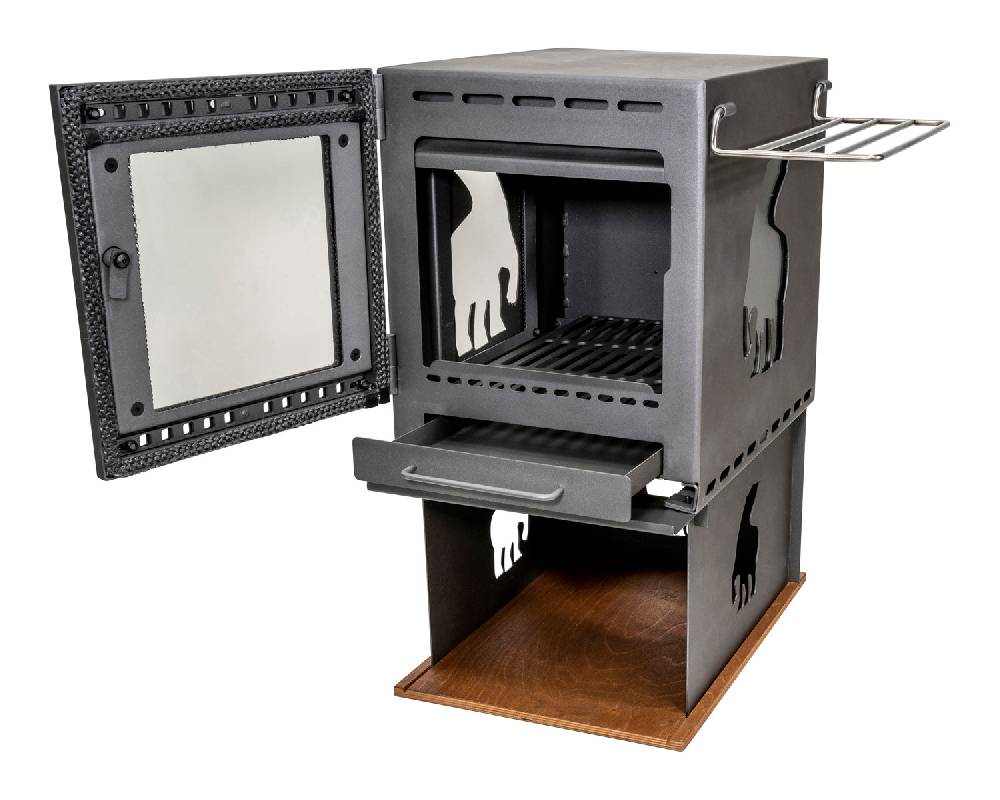 Nordisk Torden wood burner Black Räumungsverkauf
