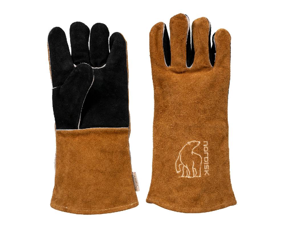 Nordisk Torden gloves Brown/Black Tiefpreis