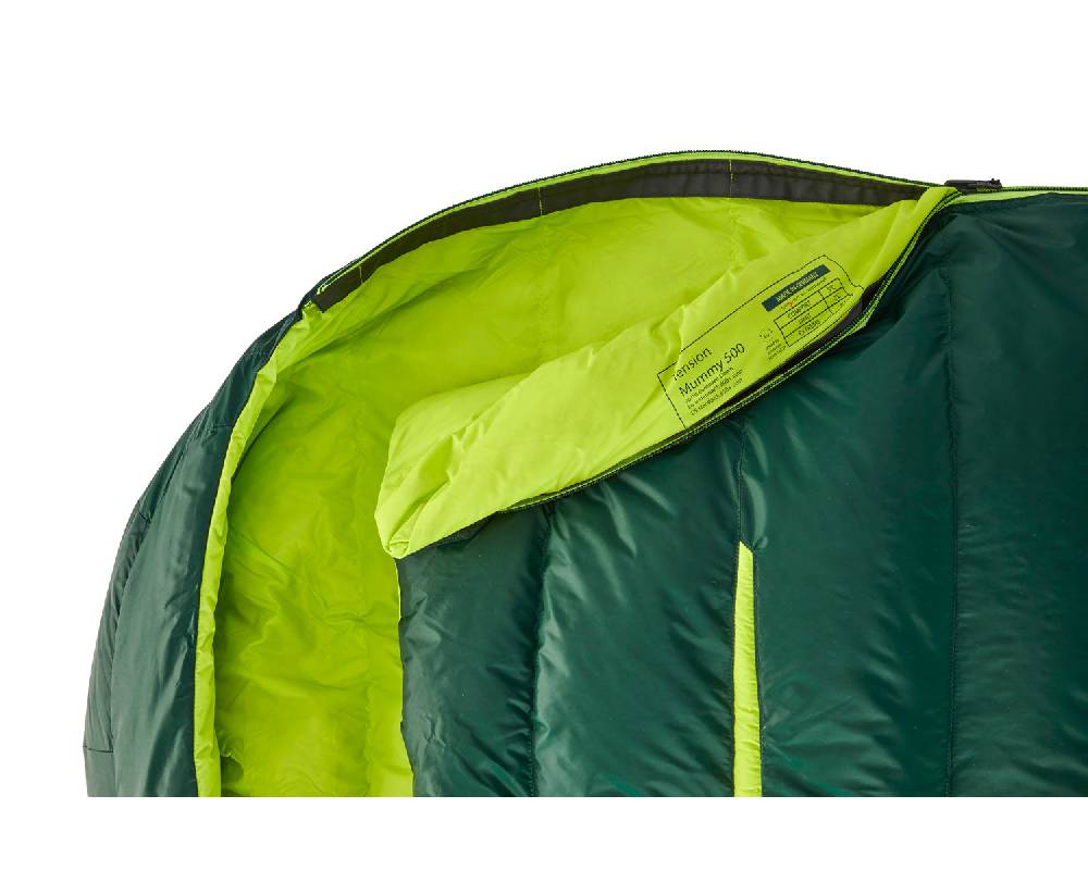 Nordisk Tension Mummy 500 Left zip Daune (-2° C) | Scarab Nur für heute