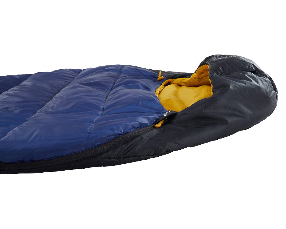 Nordisk Puk +10° Curve Kunstfaser True Navy/Mustard Yellow/Black 2025