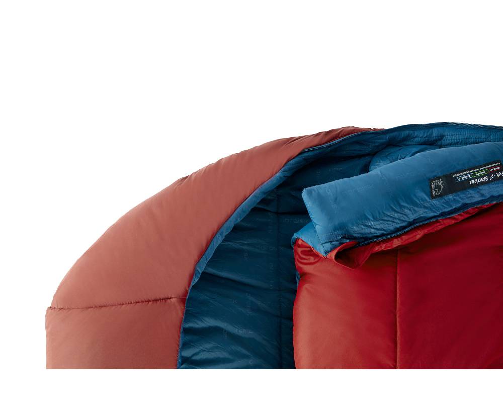 Nordisk Puk -2° Blanket Kunstfaser Sundried Tomato Auslauf