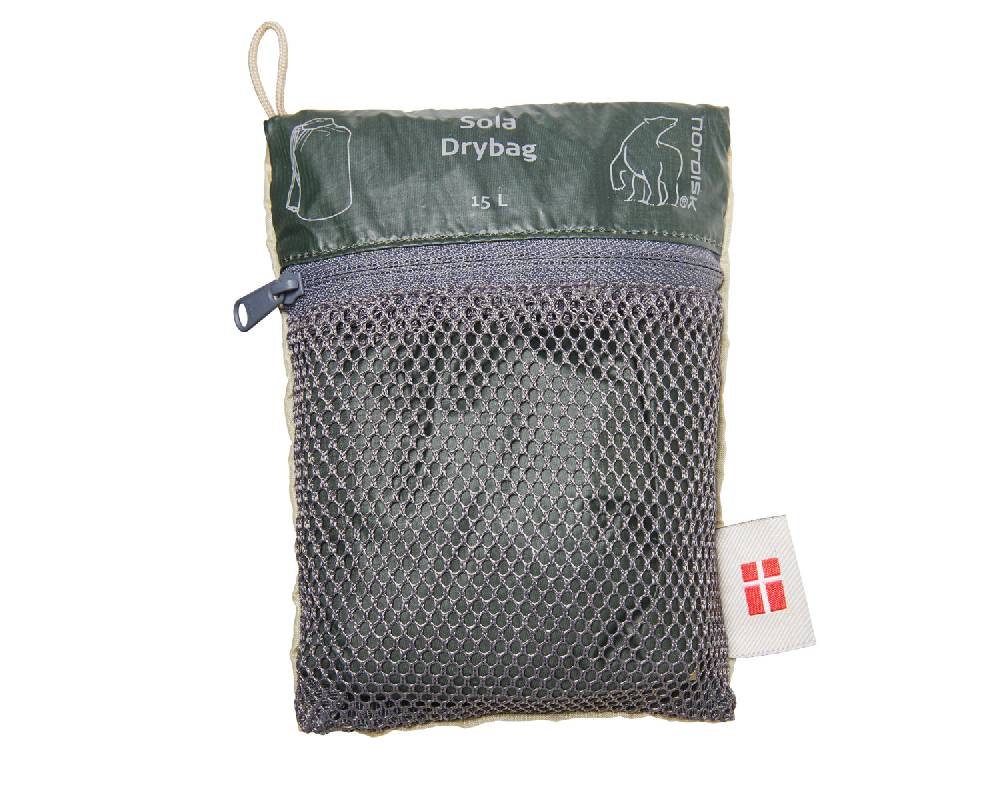 Nordisk Sola 15 drybag 15 L Forest Green Limitierter Zeitrabatt