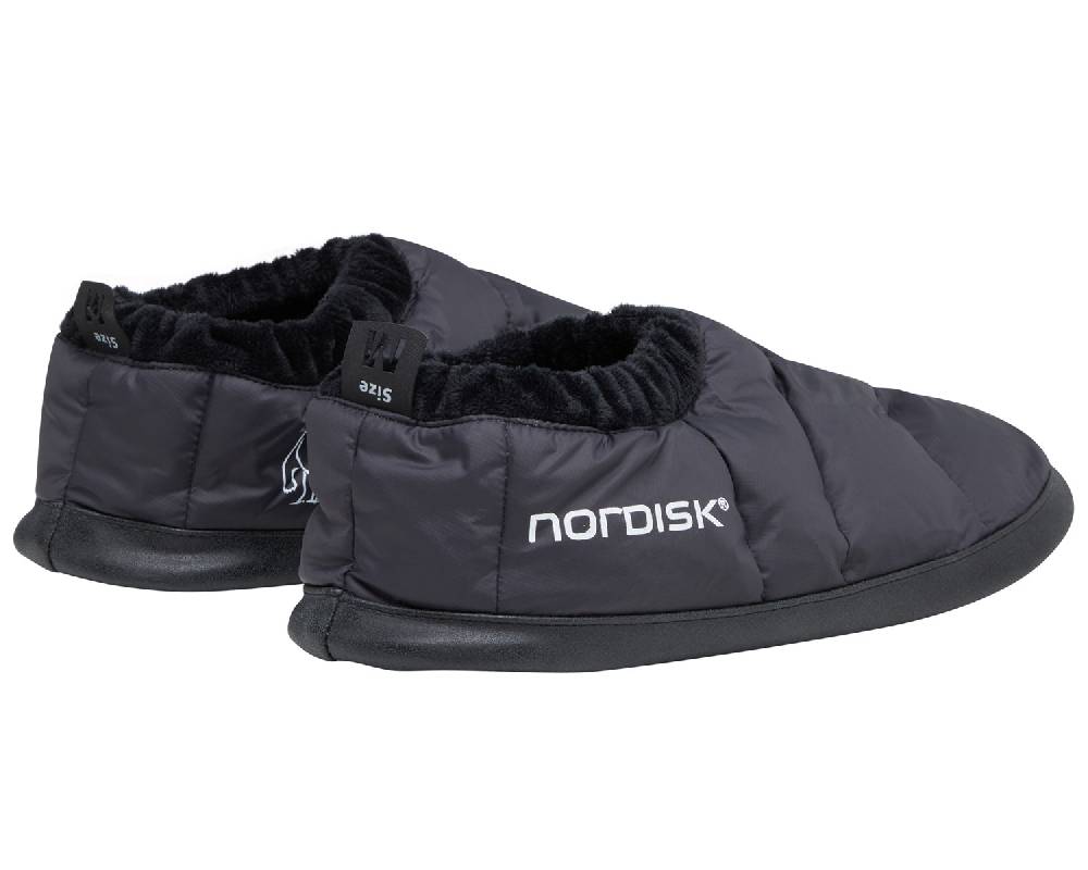Nordisk Mos down slippers Black Rabatt