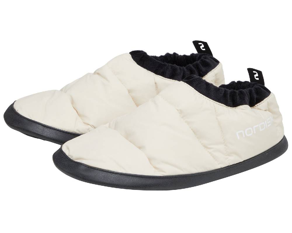 Nordisk Mos down slippers Sandshell Großer Ausverkauf