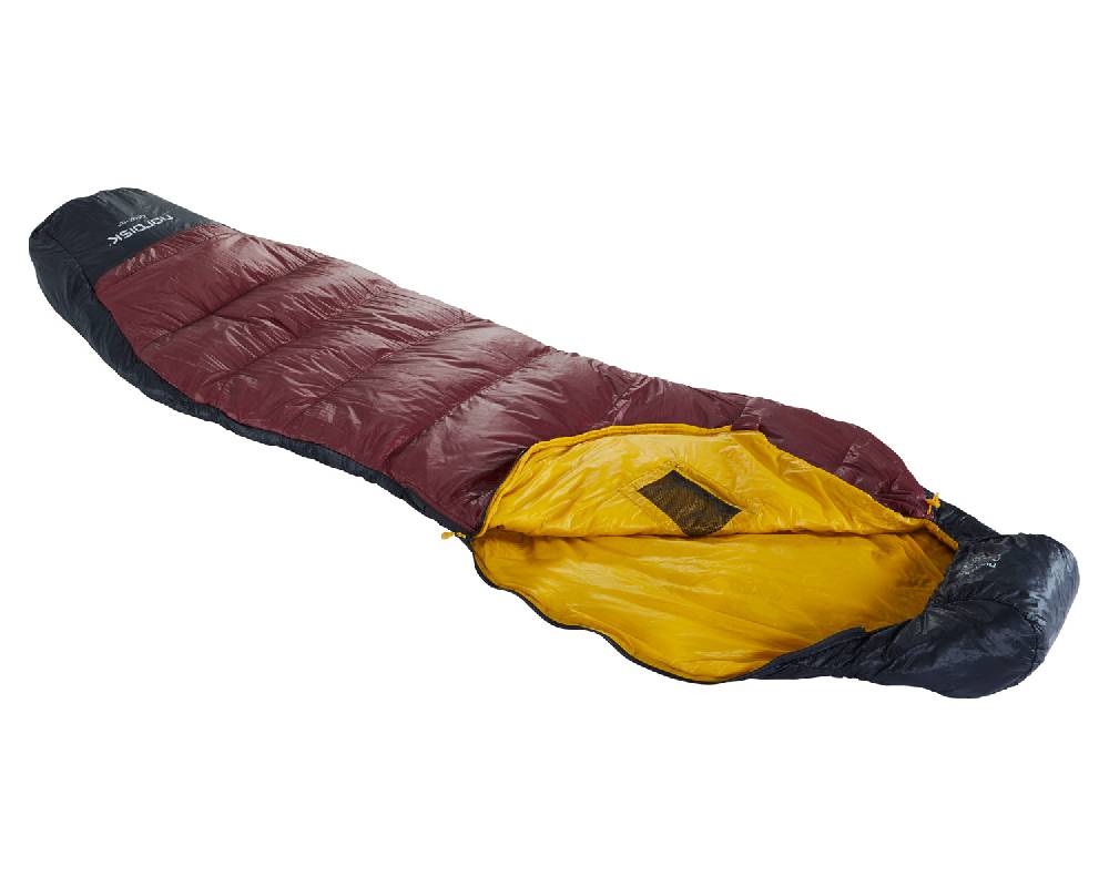 Nordisk Oscar +10° Curve | Kunstfaser Rio Red/ Mustard Yellow/ Black Räumungsverkauf