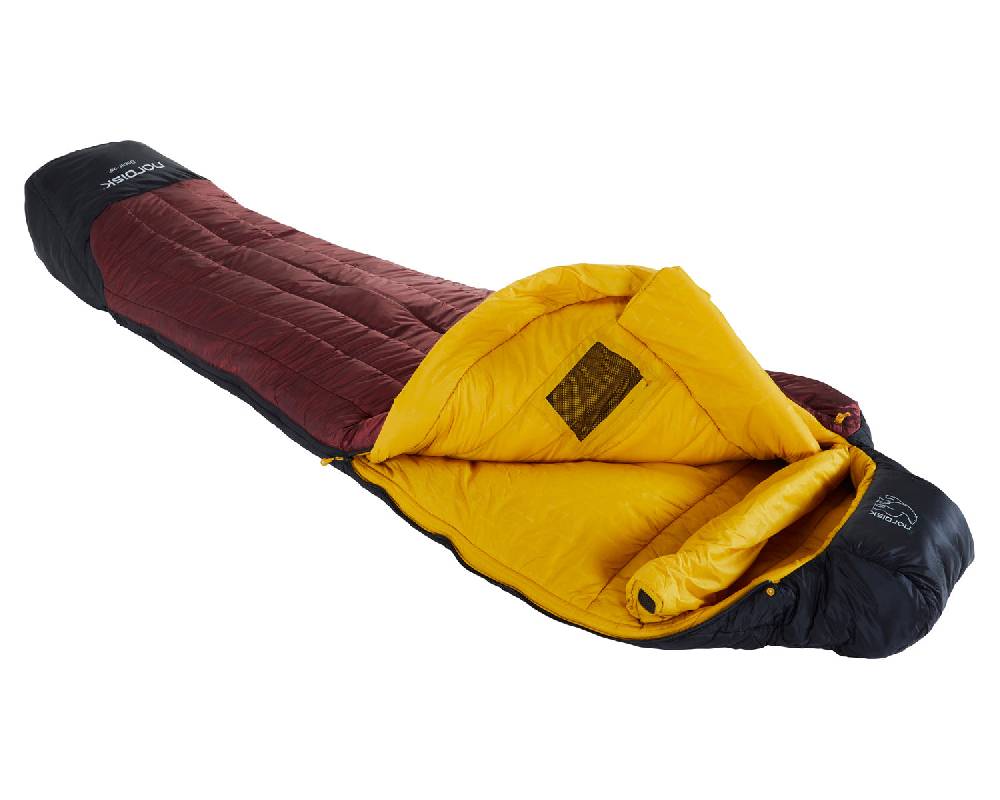 Nordisk Oscar -20° Mummy| Kunstfaser Rio Red/ Mustard Yellow/ Black Tägliche Deals