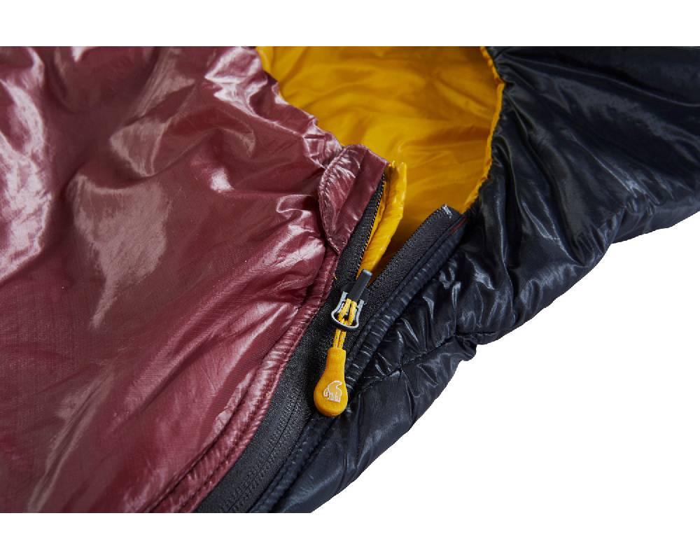 Nordisk Oscar +10° Mummy | Kunstfaser Rio Red/ Mustard Yellow/ Black Riesige Ersparnisse
