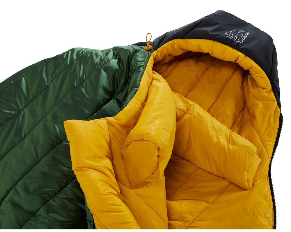 Nordisk Gormsson -20° Mummy| Kunstfaser Artichoke Green/Mustard Yellow/Black Bis zu 50% Rabatt